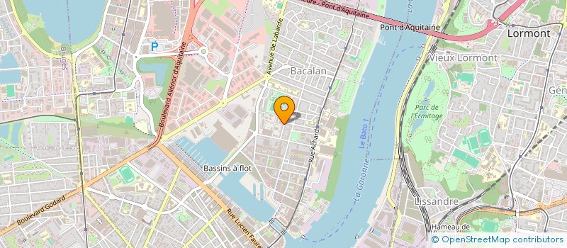 localisation de l'entreprise MONSIEUR ANZIZI YOUSSOUF  BORDEAUX