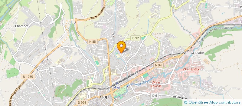 localisation de l'entreprise MONSIEUR ANZOR OUMKHANOV  GAP