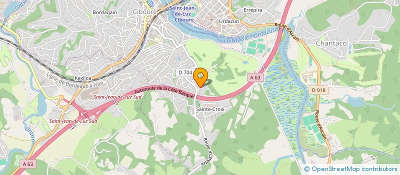 localisation de l'entreprise MONSIEUR ANZORI OCHKHIKIDZE à CIBOURE