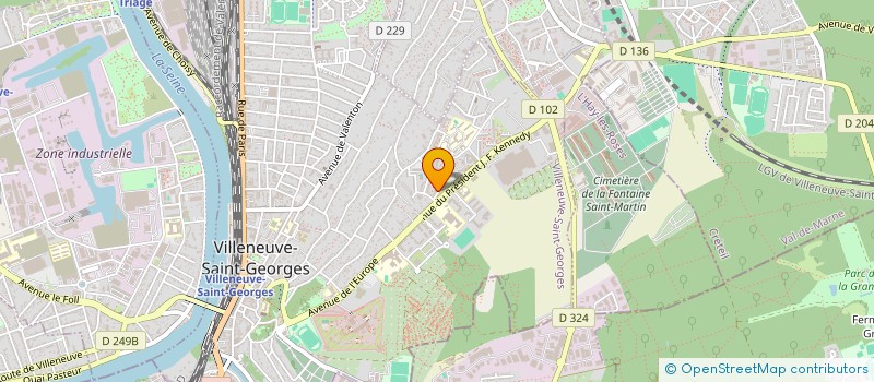 localisation de l'entreprise MONSIEUR ANZOUMANE DIABATE à VILLENEUVE-SAINT-GEORGES