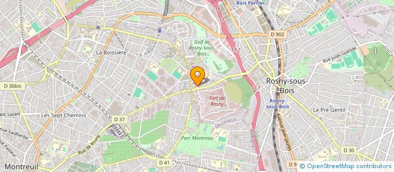 localisation de l'entreprise MONSIEUR AOMAR AIT LOUNIS à ROSNY-SOUS-BOIS