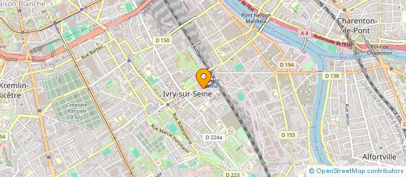 localisation de l'entreprise MONSIEUR AOMAR AMEUR  IVRY-SUR-SEINE