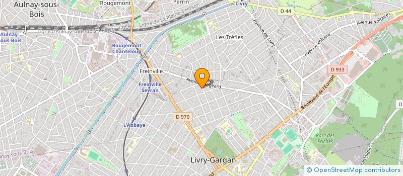 localisation de l'entreprise MONSIEUR AOMAR AMROUCHE à LIVRY-GARGAN