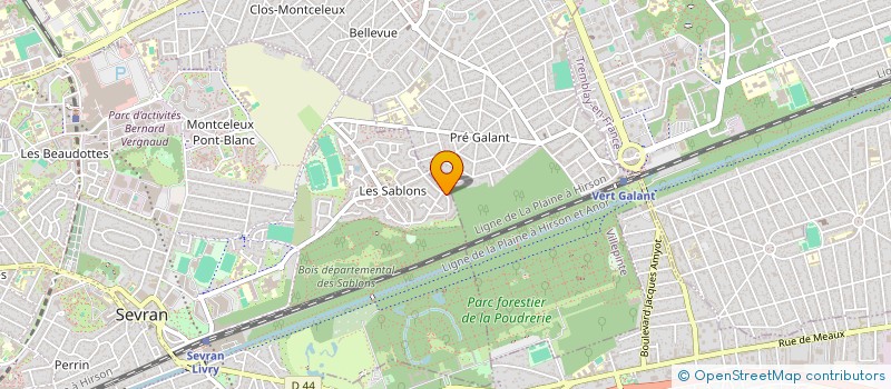 localisation de l'entreprise MONSIEUR AOMAR FRAI à SEVRAN