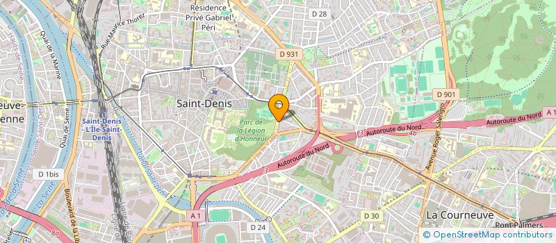 localisation de l'entreprise MONSIEUR AOMAR LAMIA à SAINT-DENIS