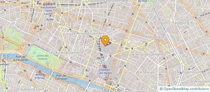 localisation de l'entreprise MONSIEUR AOMAR LARDJANE à PARIS