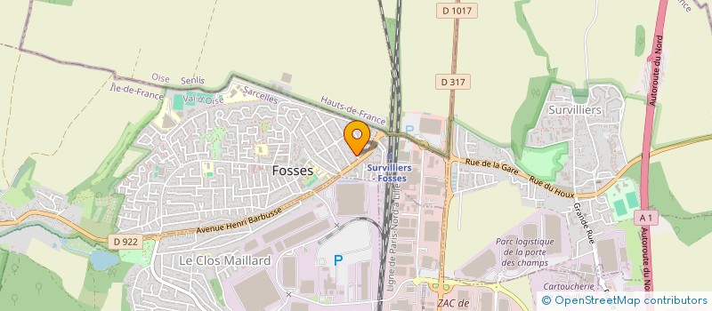 localisation de l'entreprise MONSIEUR AOMAR MENANE à FOSSES