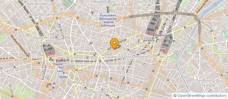 localisation de l'entreprise MONSIEUR AOUARI RAMOU à PARIS