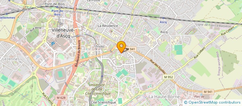 localisation de l'entreprise MONSIEUR AOULAD AMINE  VILLENEUVE-D'ASCQ