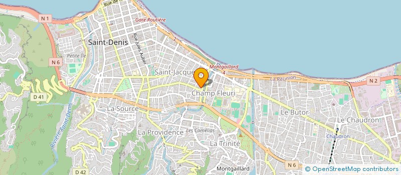 localisation de l'entreprise MONSIEUR AOULAD HALIDI à SAINT-DENIS