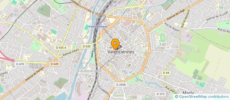 localisation de l'entreprise MONSIEUR AOUMEUR OULAD HADJOU  VALENCIENNES