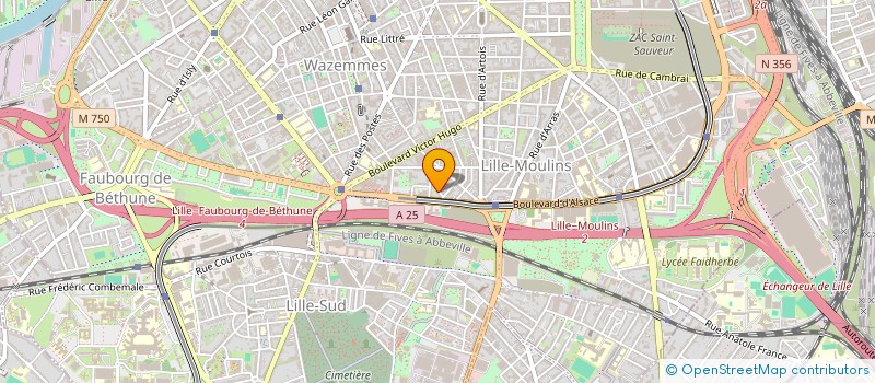 localisation de l'entreprise MONSIEUR AOUTMAN BOUSSABOUN à LILLE