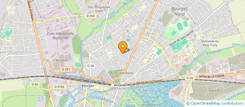 localisation de l'entreprise MONSIEUR APAO MIOU  BOURGES