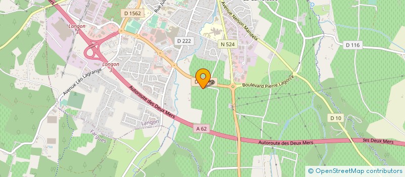 localisation de l'entreprise MONSIEUR APDULAH DIALLO à LANGON