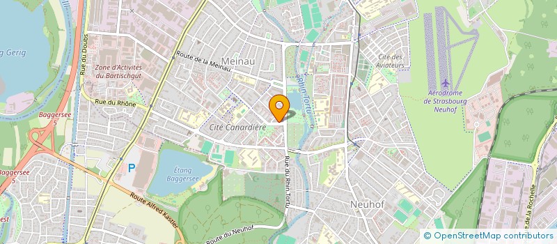 localisation de l'entreprise MONSIEUR APEKE KPEDJROKOU  STRASBOURG