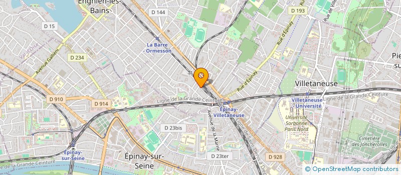 localisation de l'entreprise MONSIEUR APELETE SEKETELI à DEUIL-LA-BARRE