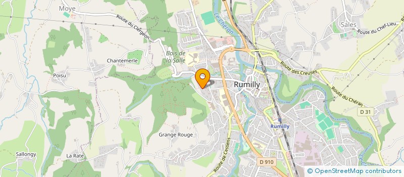localisation de l'entreprise MONSIEUR APIL GUNES à RUMILLY