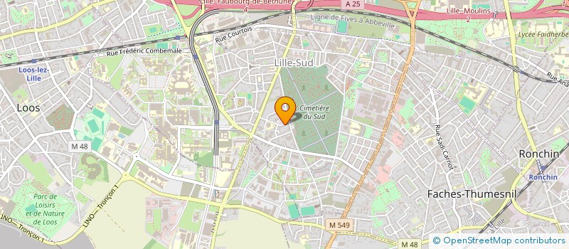 localisation de l'entreprise MONSIEUR APLHA SOW à LILLE