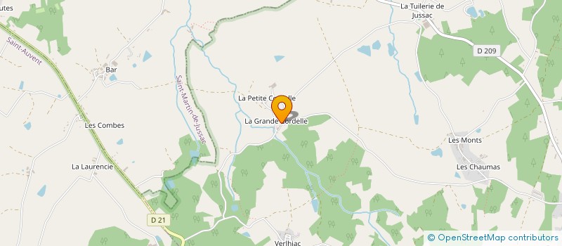 localisation de l'entreprise MONSIEUR APOLINAR ESTEBAN  COGNAC-LA-FORET