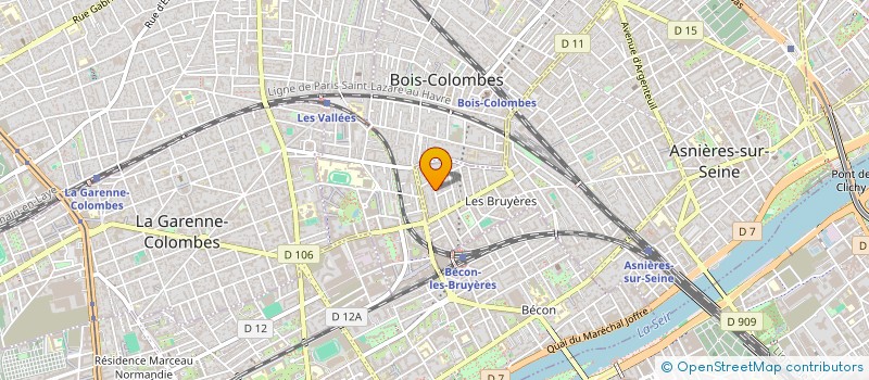 localisation de l'entreprise MONSIEUR APOLLINAIRE MENGOUMOU BEKOA  EVRY-COURCOURONNES