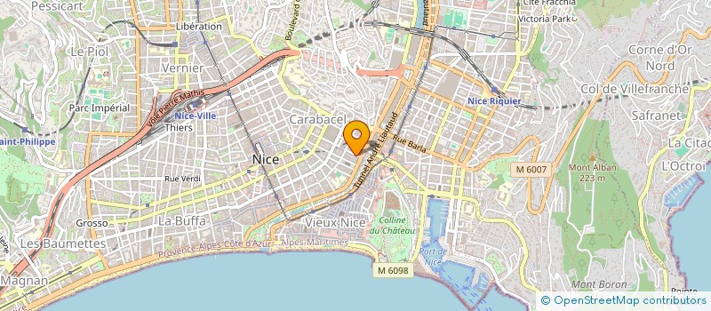localisation de l'entreprise MONSIEUR APOSTOLOS ZAFEIRIDIS à NICE