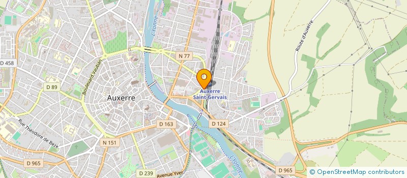 localisation de l'entreprise MONSIEUR APPEL MAHMUD à AUXERRE