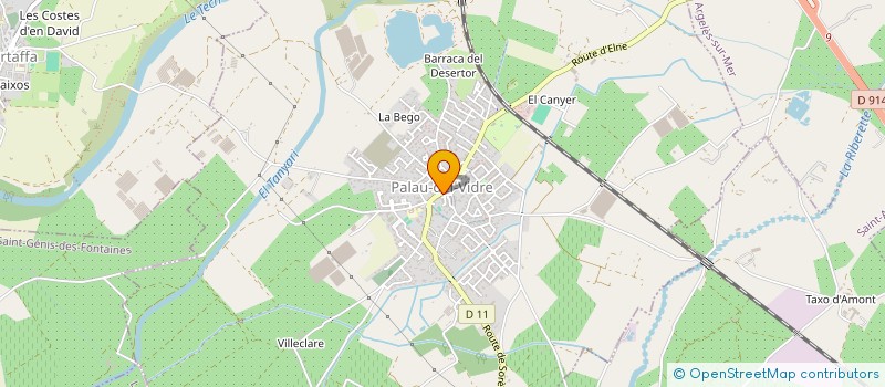 localisation de l'entreprise MONSIEUR APPIEN CONSTANT à PALAU-DEL-VIDRE