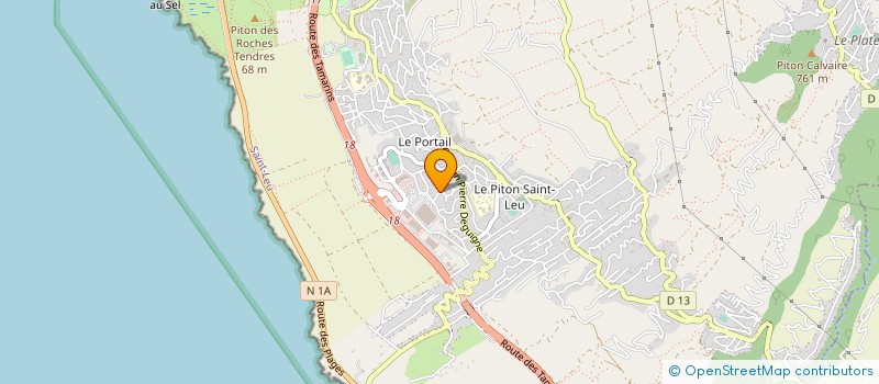 localisation de l'entreprise MONSIEUR APPOLINAIRE ELLIN  SAINT-LEU