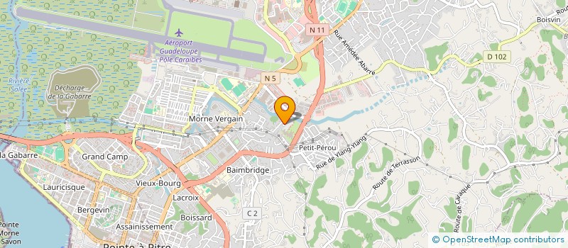 localisation de l'entreprise MONSIEUR APPOLINAIRE THEZENAS à LES ABYMES