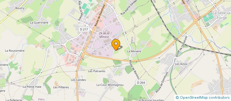 localisation de l'entreprise MONSIEUR APPOLOS LECHAFFETOIS à FLERS