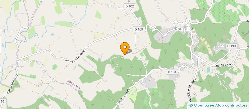 localisation de l'entreprise MONSIEUR APSCAL DEBOUT  LIOUX