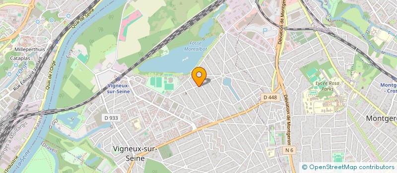 localisation de l'entreprise MONSIEUR APTULLAH EYCAN à VIGNEUX-SUR-SEINE