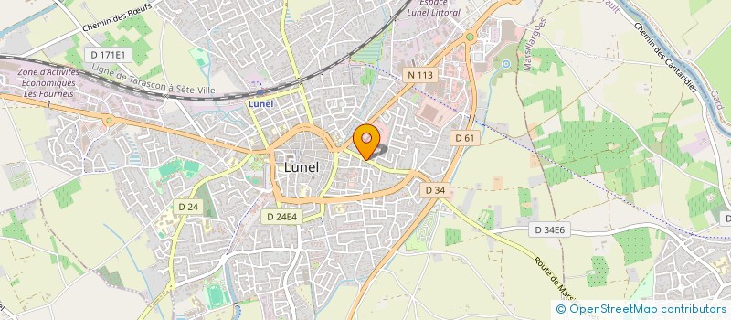 localisation de l'entreprise MONSIEUR APTURRAHMAN UYSUN à LUNEL