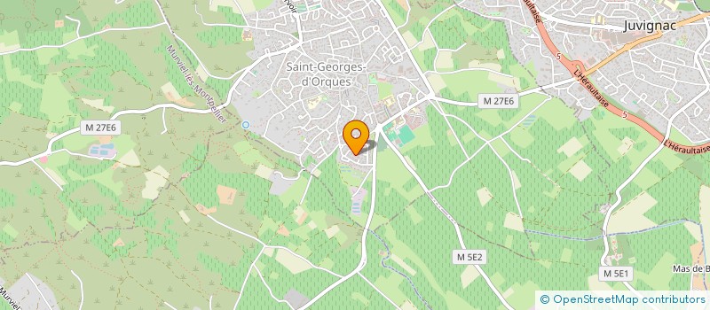 localisation de l'entreprise MONSIEUR AQRAM ACHRRAB  SAINT-GEORGES-D'ORQUES