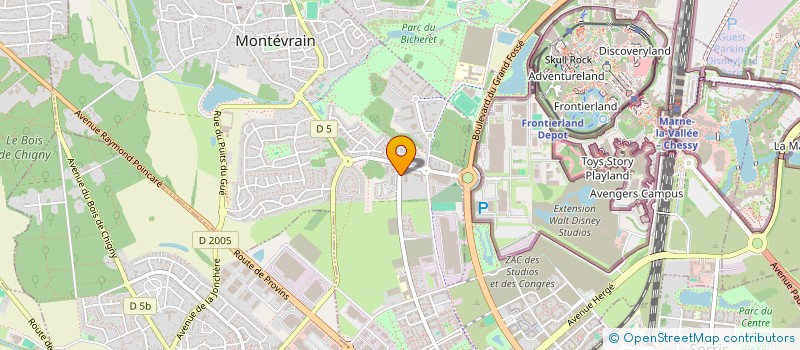 localisation de l'entreprise MONSIEUR AQUEEL MUHAMMAD à MONTEVRAIN