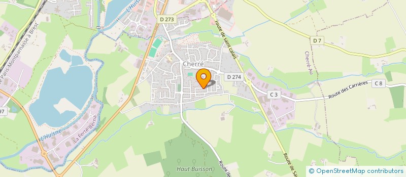 localisation de l'entreprise MONSIEUR ARA APRESYAN  CHERRE-AU