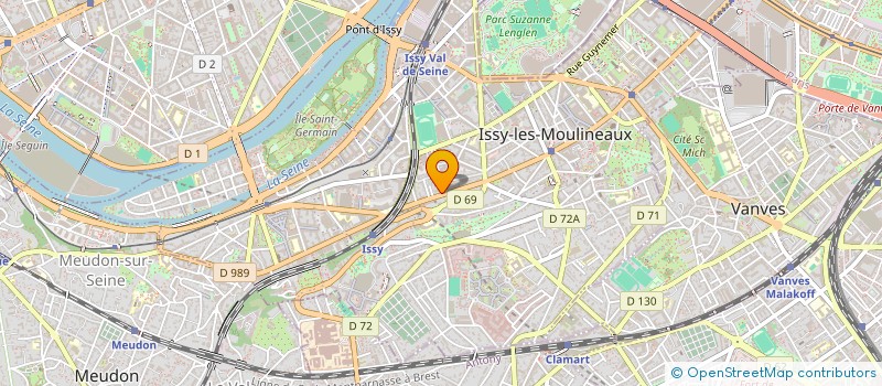 localisation de l'entreprise MONSIEUR ARA KALINDJIAN à ISSY-LES-MOULINEAUX