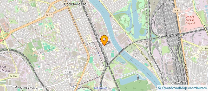 localisation de l'entreprise MONSIEUR ARA SARGSYAN  CHOISY-LE-ROI