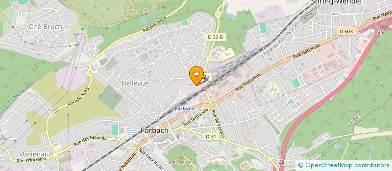 localisation de l'entreprise MONSIEUR ARA VARDANYAN  FORBACH