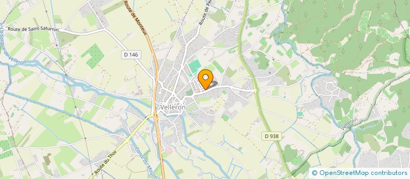 localisation de l'entreprise MONSIEUR ARAB AIT AOUDIA  VELLERON