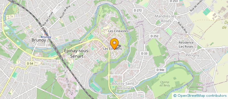 localisation de l'entreprise MONSIEUR ARAB BEDJAOUI  EPINAY-SOUS-SENART