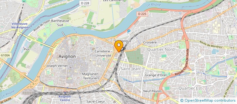 localisation de l'entreprise MONSIEUR ARAB BELAMRI  AVIGNON