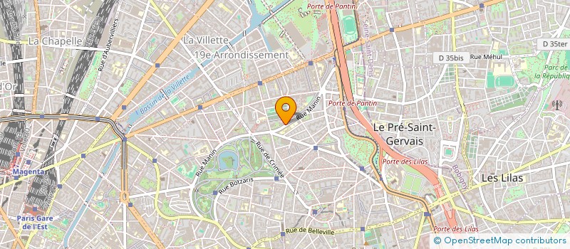 localisation de l'entreprise MONSIEUR ARAB DJALI  PARIS