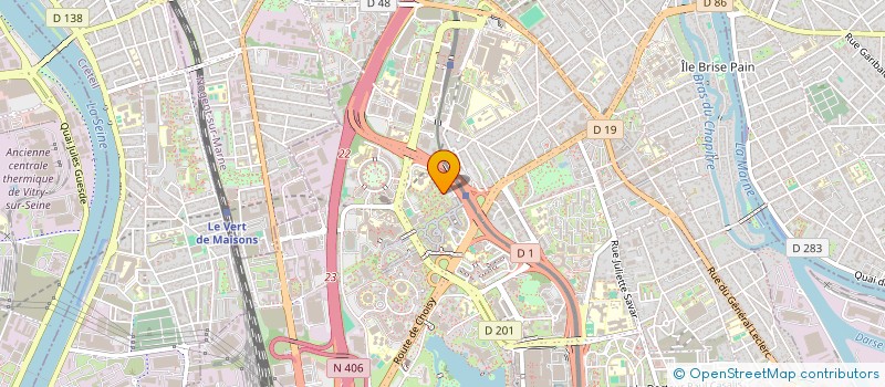 localisation de l'entreprise MONSIEUR ARAB MEKHANE  CRETEIL