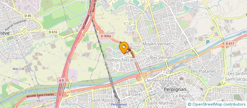 localisation de l'entreprise MONSIEUR ARABI ATBA  PERPIGNAN