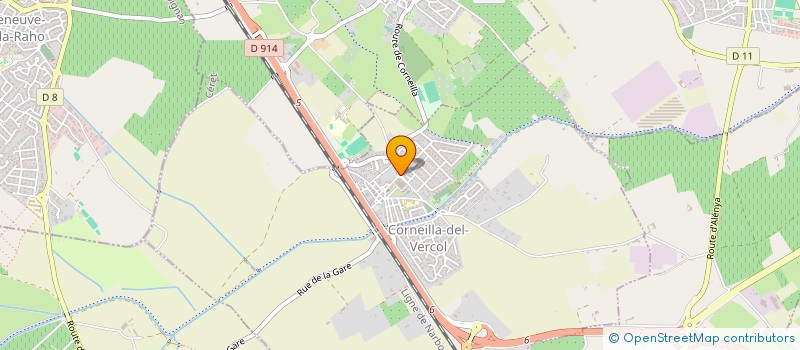 localisation de l'entreprise MONSIEUR ARAFA BEN DRISS EL MRABET  CORNEILLA-DEL-VERCOL