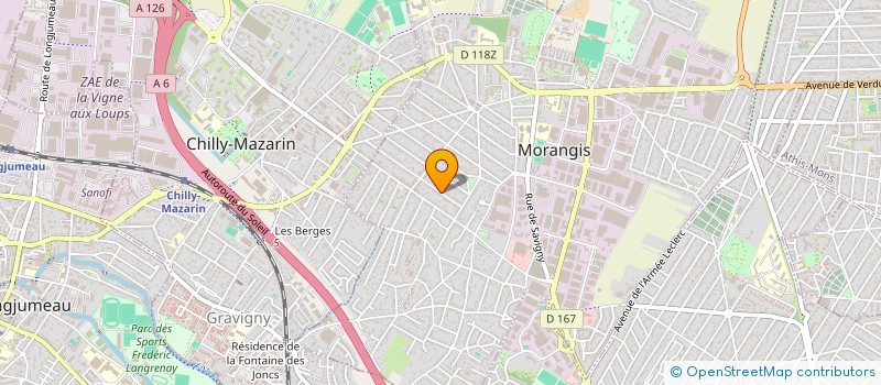 localisation de l'entreprise MONSIEUR ARAFAT GHOUMMIDH à MORANGIS
