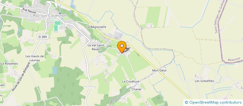 localisation de l'entreprise MONSIEUR ARAFET BOUSSAIDA  ROZ-SUR-COUESNON