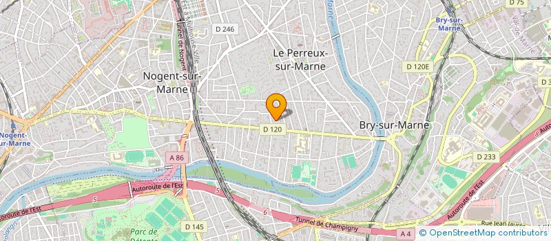 localisation de l'entreprise MONSIEUR ARAIK MARGARIAN  LE PERREUX-SUR-MARNE