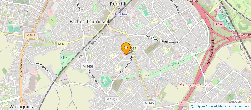 localisation de l'entreprise MONSIEUR ARAIK TADEVOSYAN  FACHES-THUMESNIL